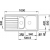 Zlewozmywak Blanco LIVIT 6S stal dekor 514797